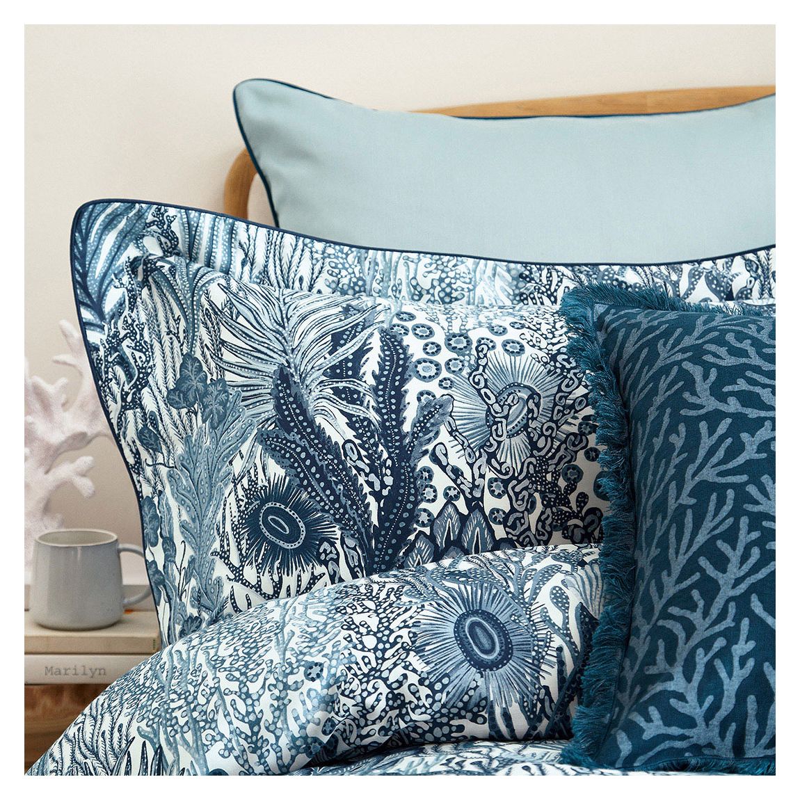 Acropora Oxford Pillowcase, Exhale main product photo