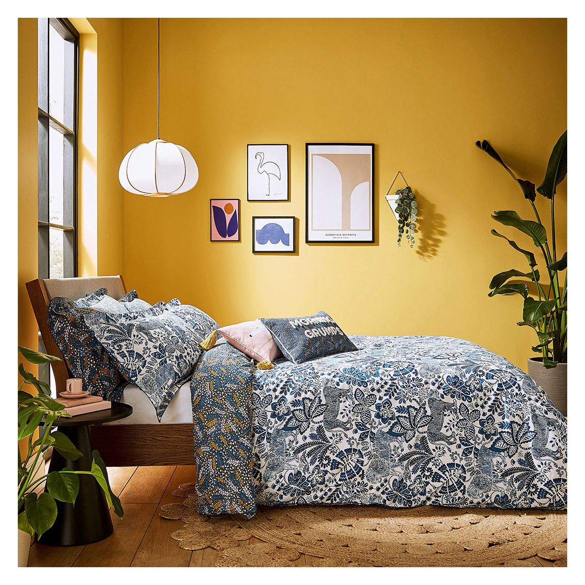 Rumble In The Jungle Single Duvet Cover, Denim main product photo