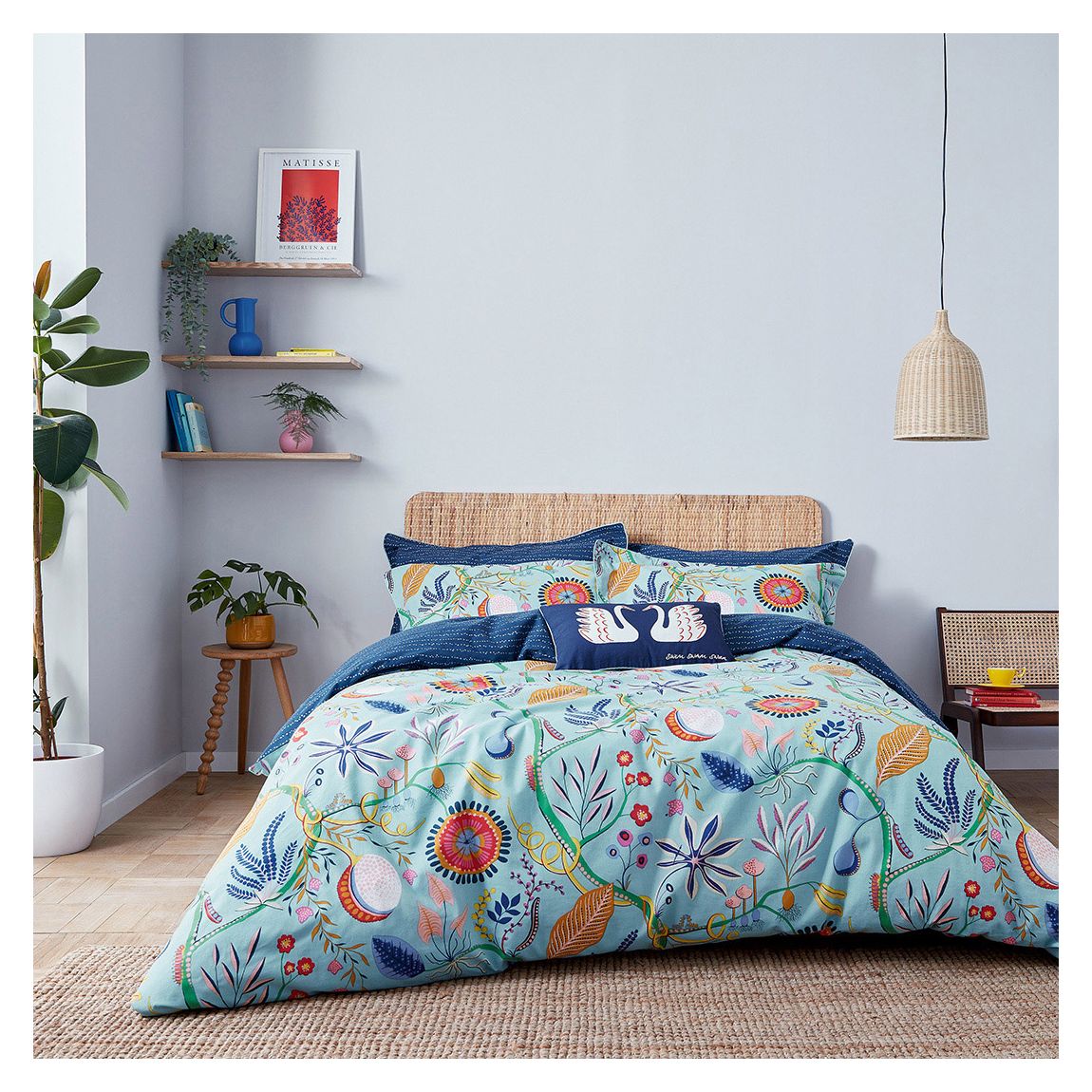 Jackfruit & The Beanstalk King Cover Set, Sky main product photo