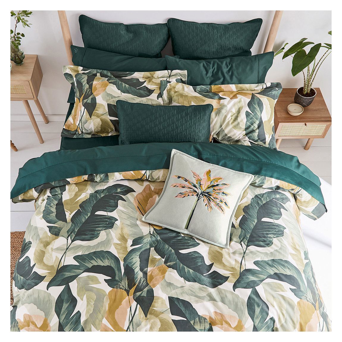 Urban Forager Cushion, Basil main product photo