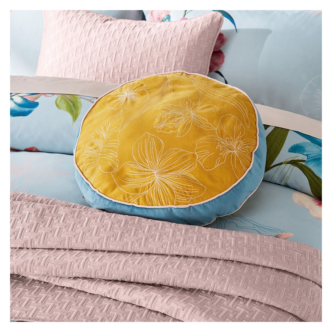 New Hampton Cushion, Delphinium main product photo