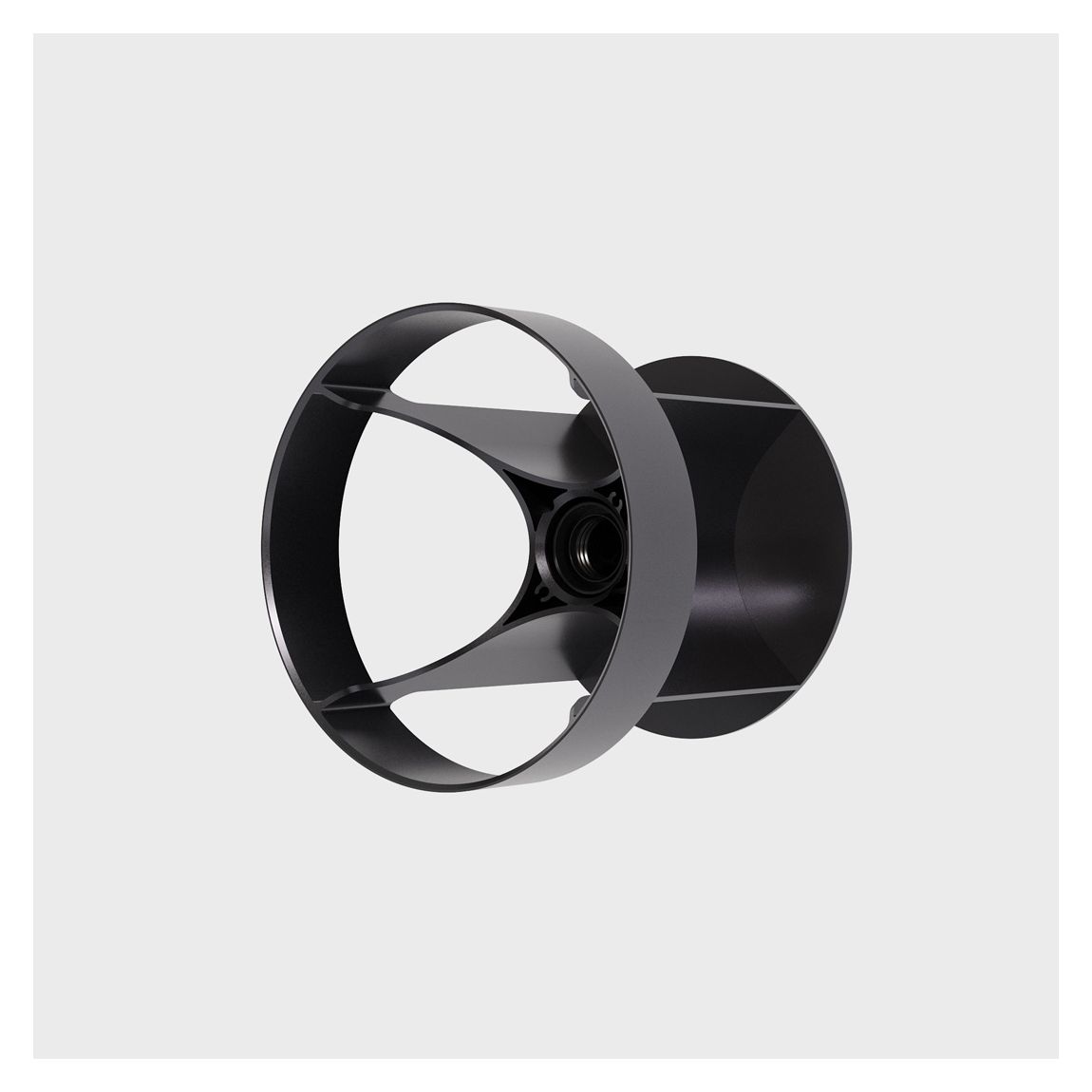 Loop Wall Light Dark Grey with Sphere IV main product photo