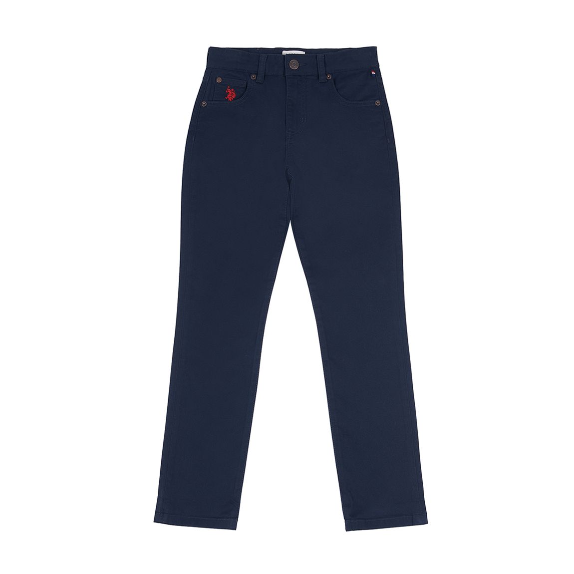 Boy's Navy Core Cotton Blend Trousers main product photo
