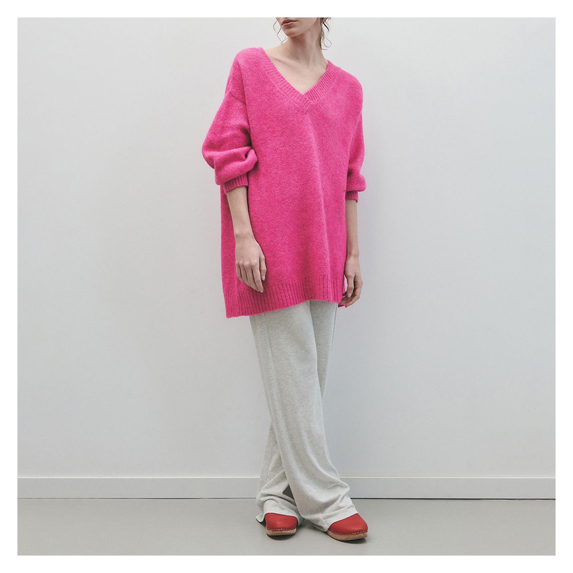 Pink East Alpaca Blend Jumper main product photo