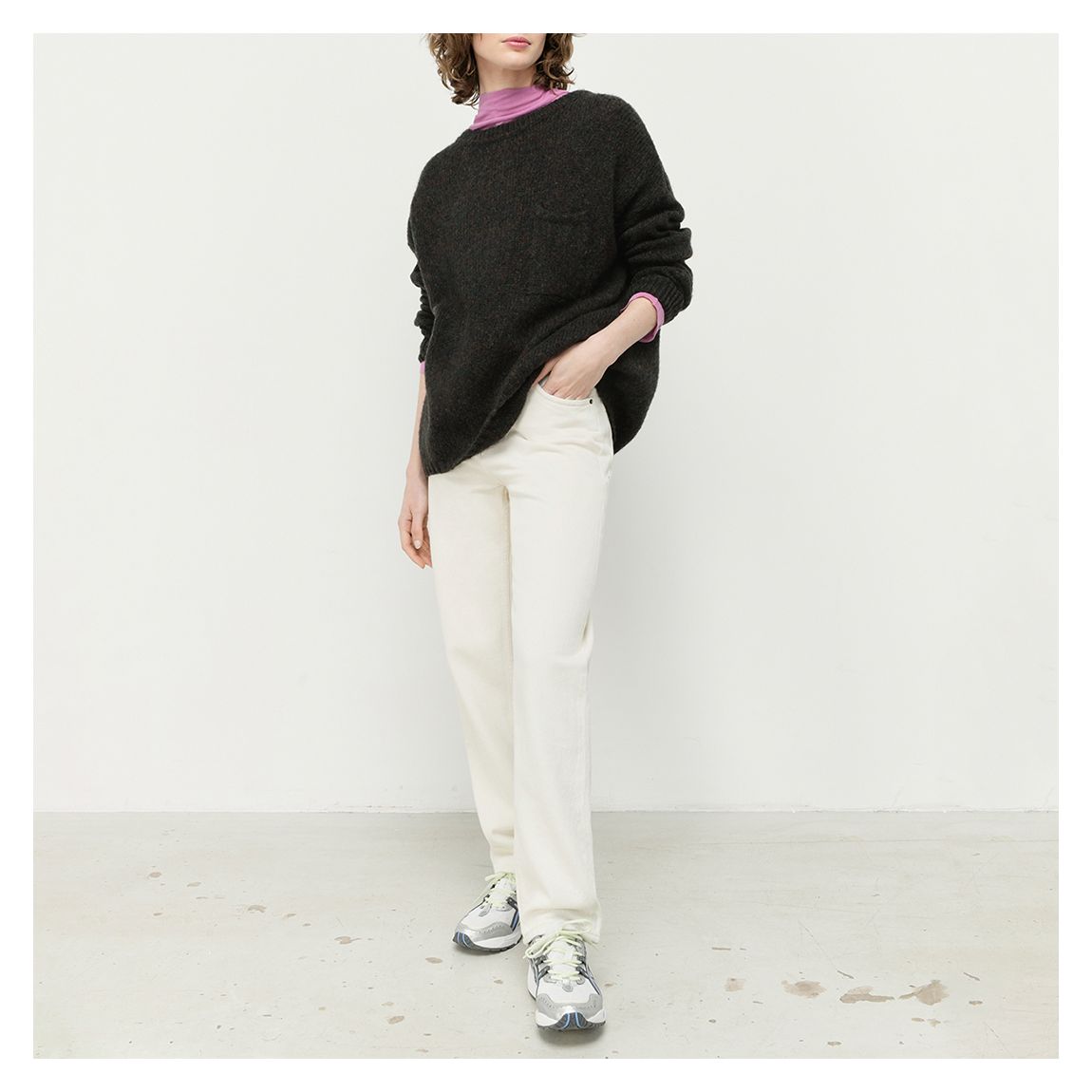 Black Gokson Wool Blend Jumper main product photo