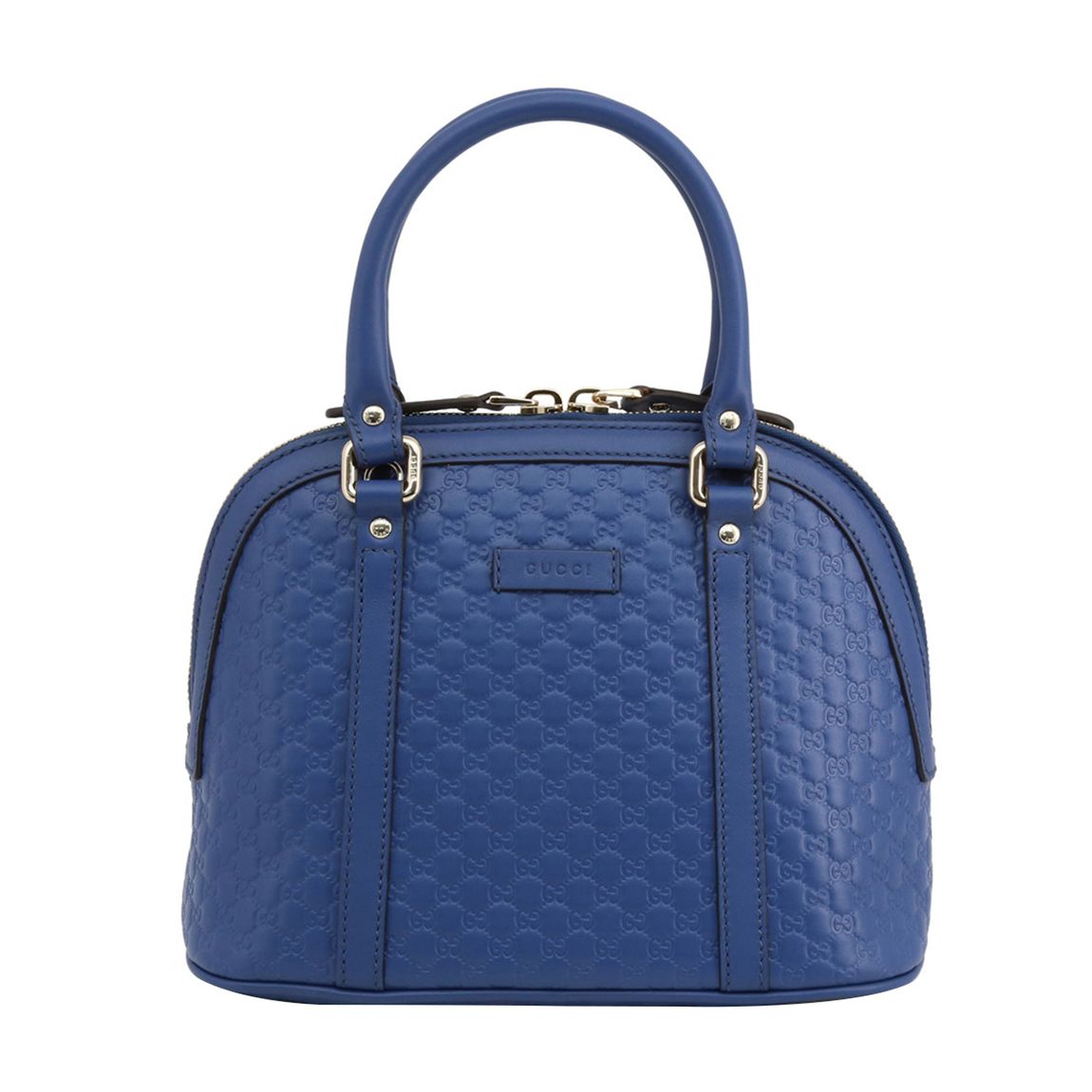 Blue Gucci Microguccissima Top Handle Bag main product photo