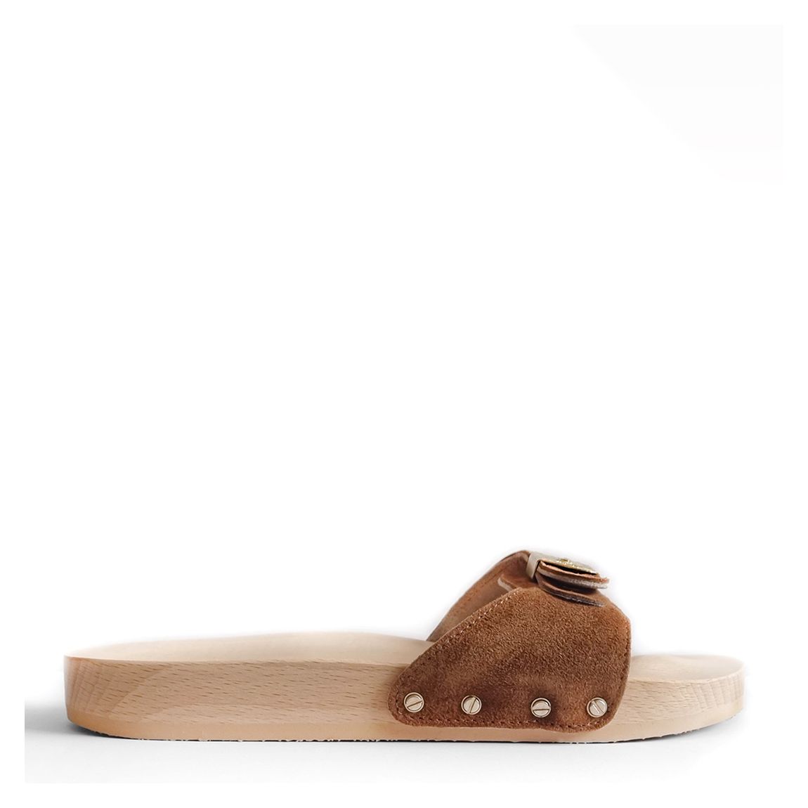 Women's Cognac Pescura Flat Sandal main product photo