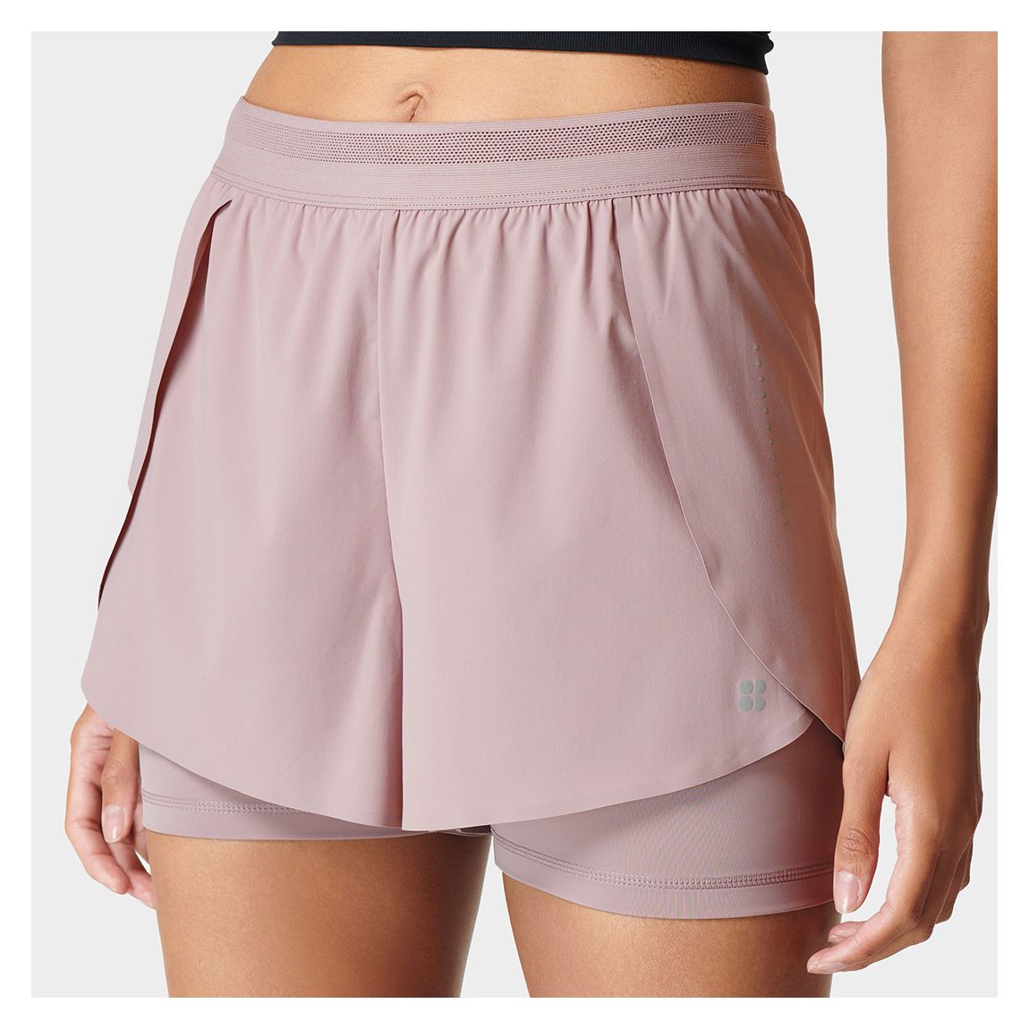 Pink Pro Speed Run Shorts main product photo