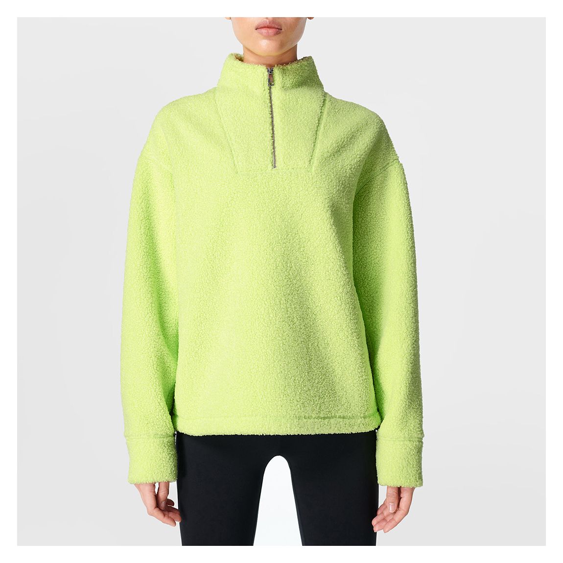 Green Lomond Fleece Half Zip Pullover main product photo