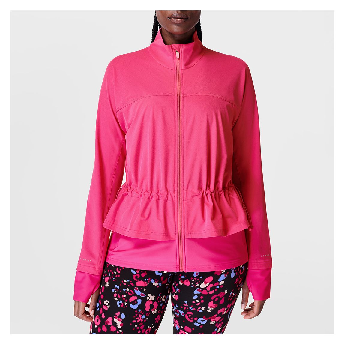 Pink Fast Lane Running Jacket main product photo