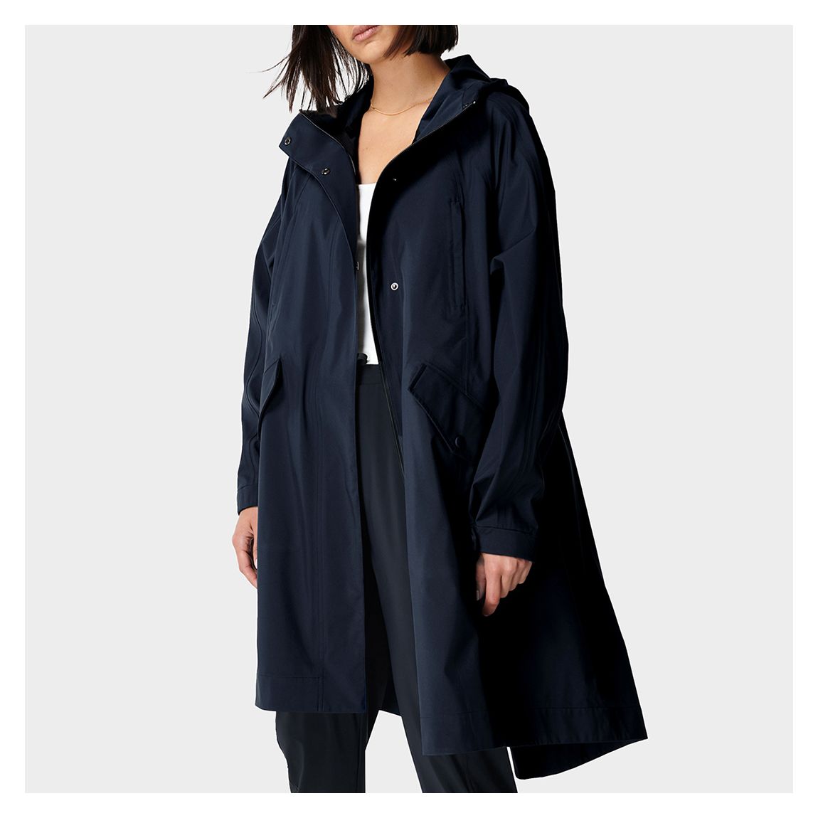 Navy Mission Waterproof Parka main product photo