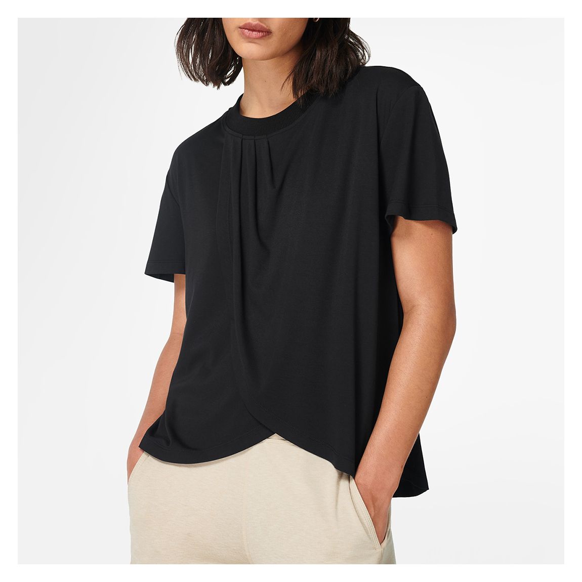 Black Tori Short Sleeve Tee main product photo