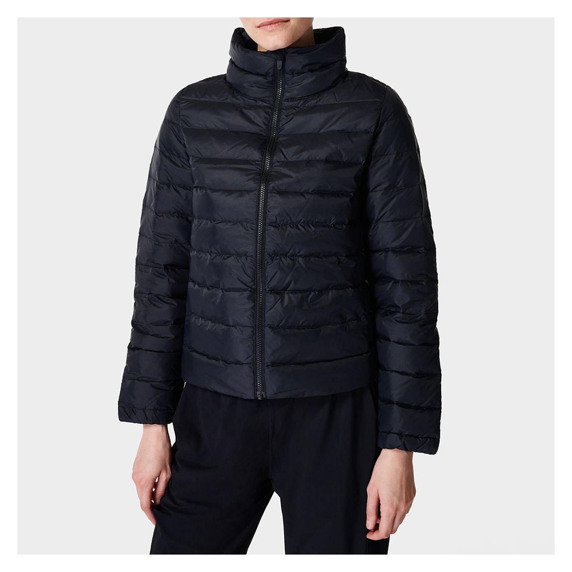 Black Pathfinder Lightweight Packable Jacket main product photo