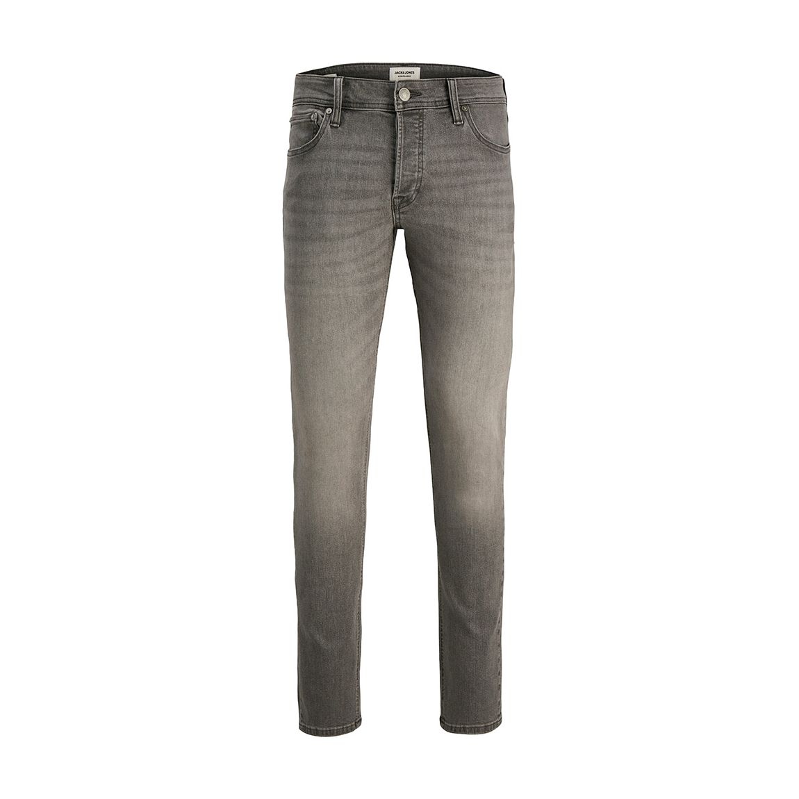 Grey Denim Cotton Blend Jeans main product photo