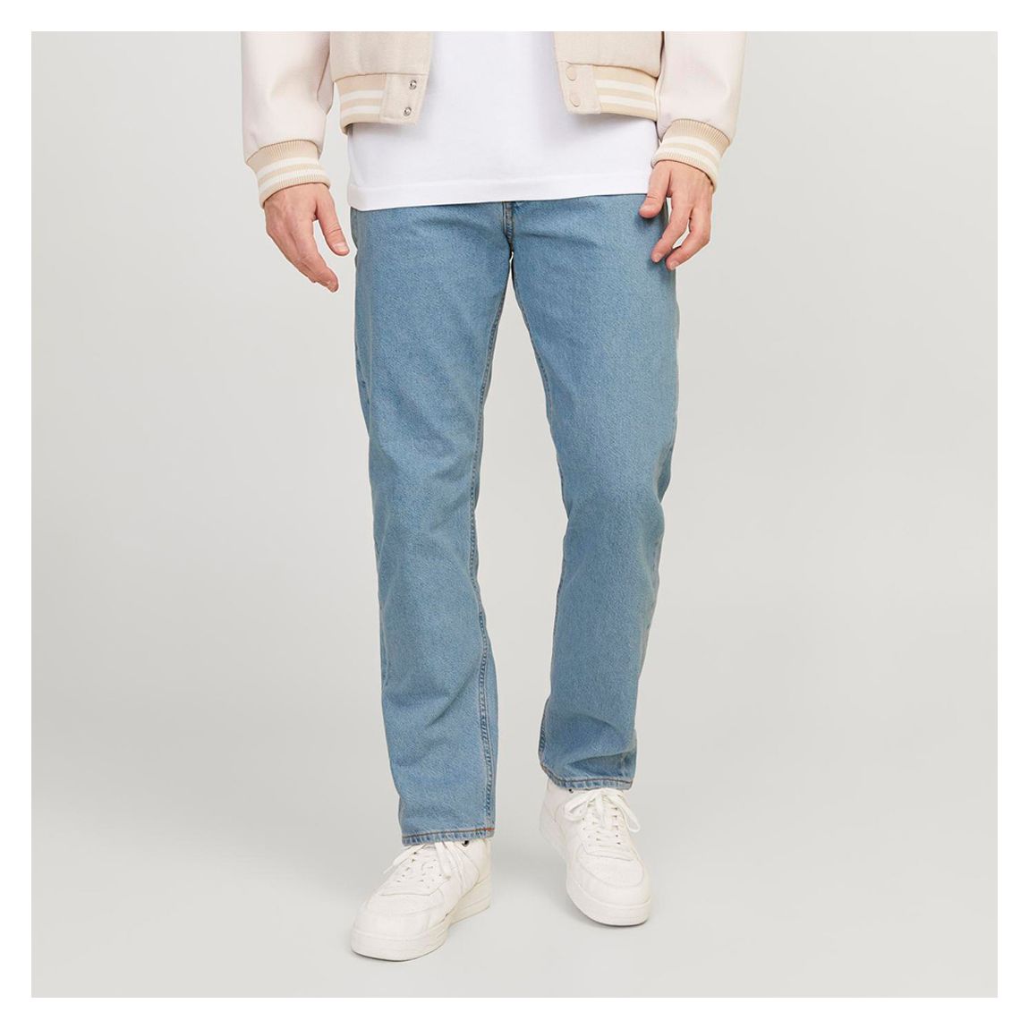 Blue Denim Cotton Jeans main product photo