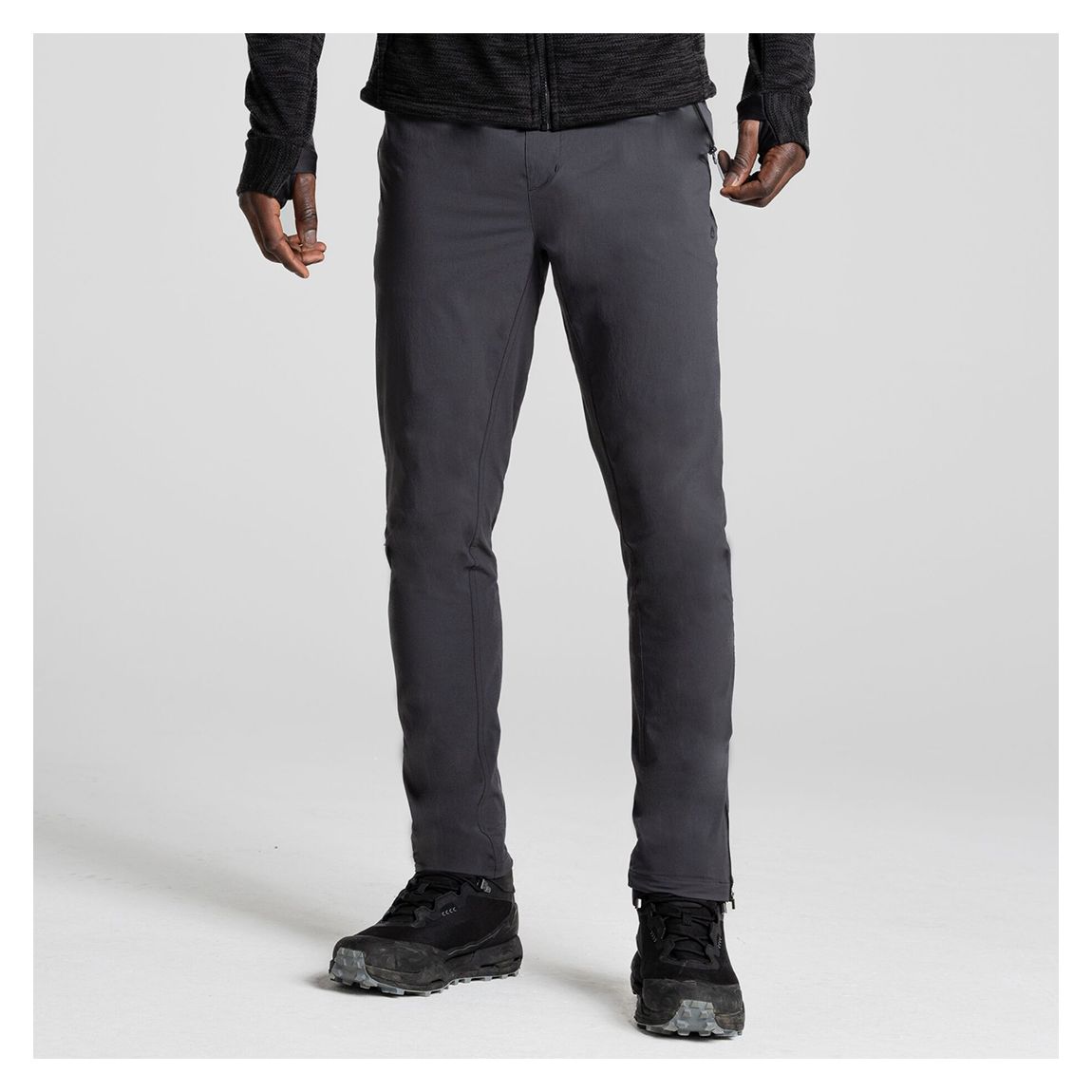 Charcoal Fleet Trousers main product photo