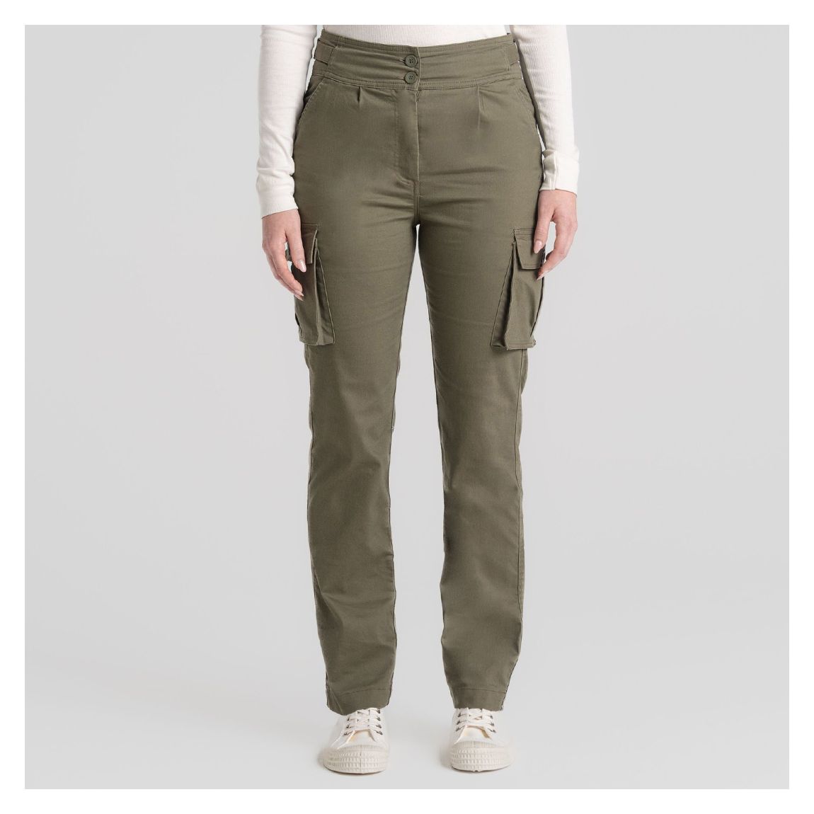 Khaki Araby Trousers main product photo