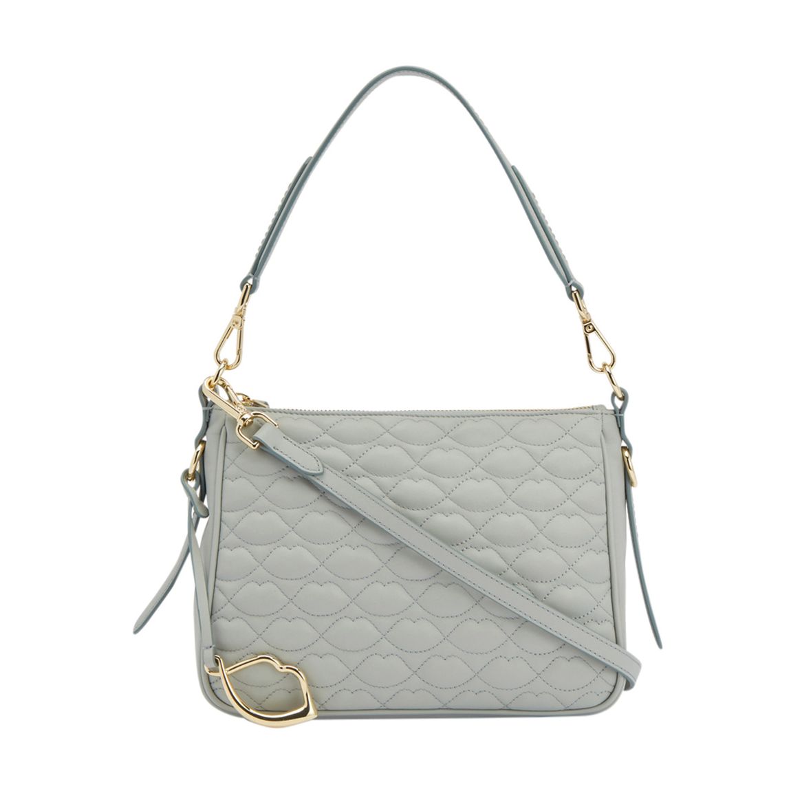 Shagreen Quilted Lip Leather Callie Crossbody Bag main product photo