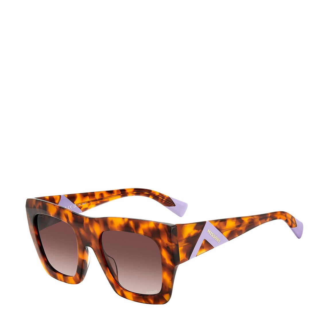 Havana Honey Brown Sunglasses 52mm main product photo