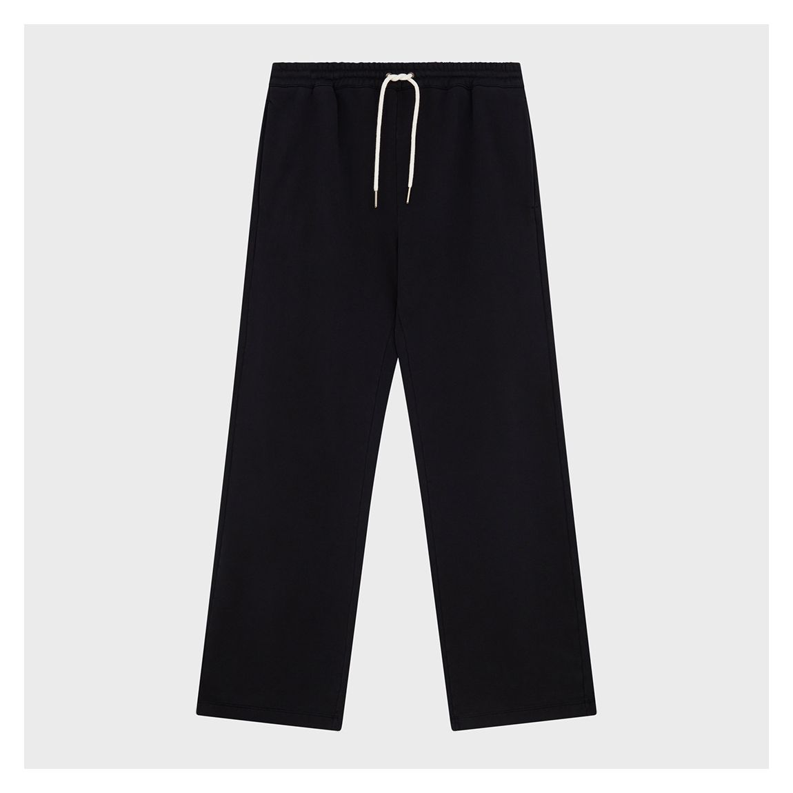 Black Happy Cotton Joggers main product photo