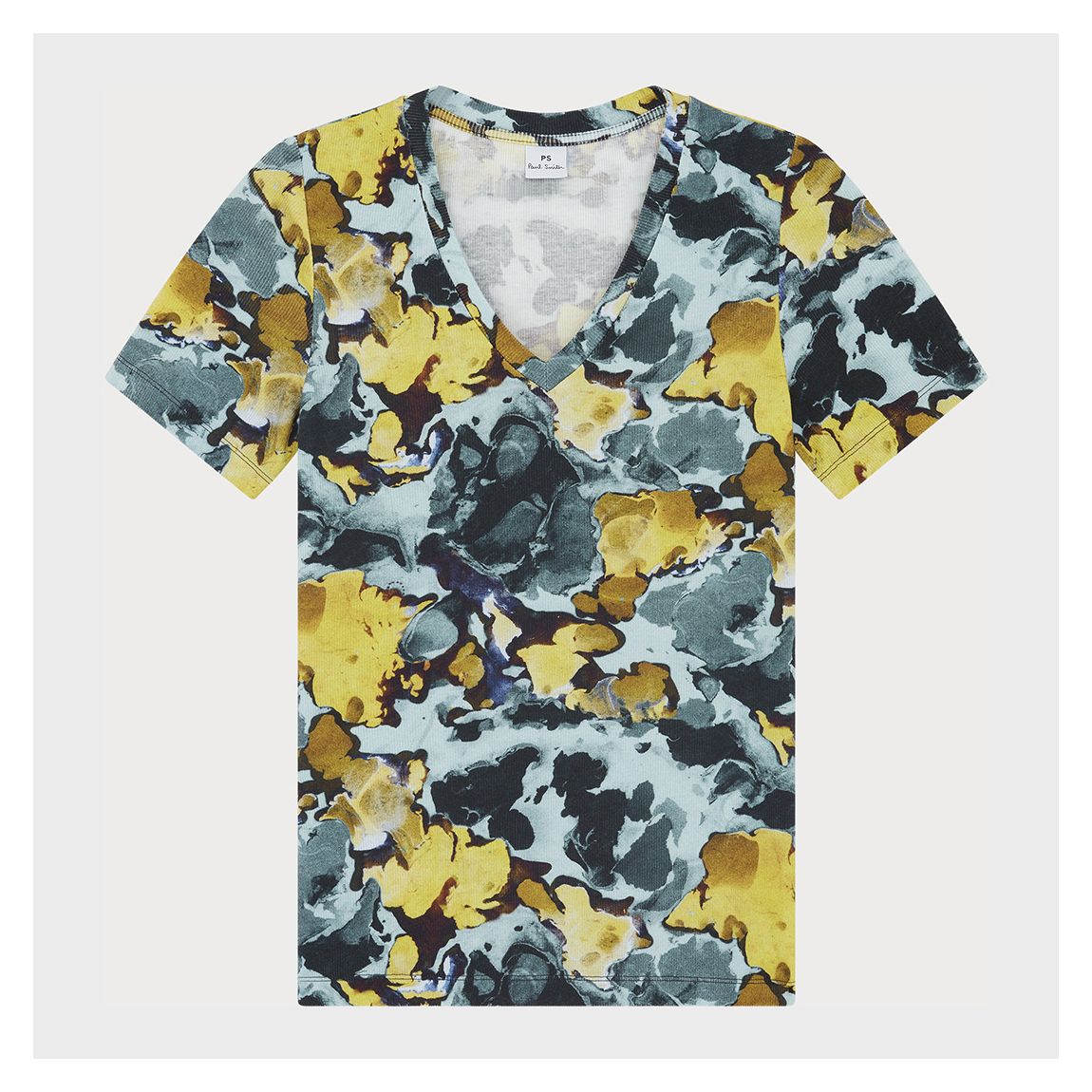 Blue Marble V-Neck Top main product photo