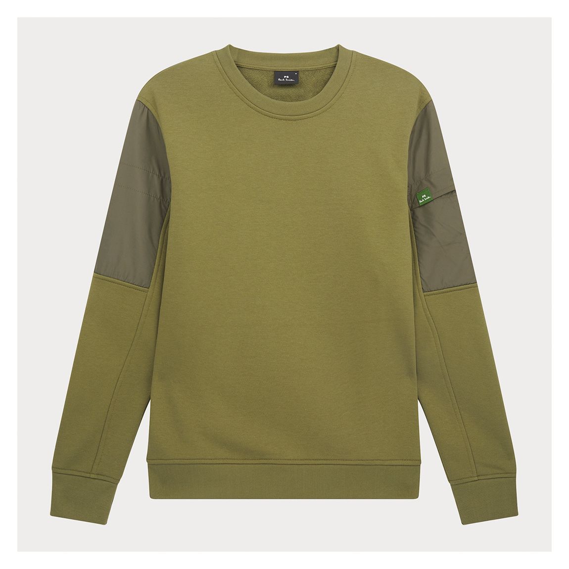 Khaki Regular Fit Cotton Sweatshirt main product photo