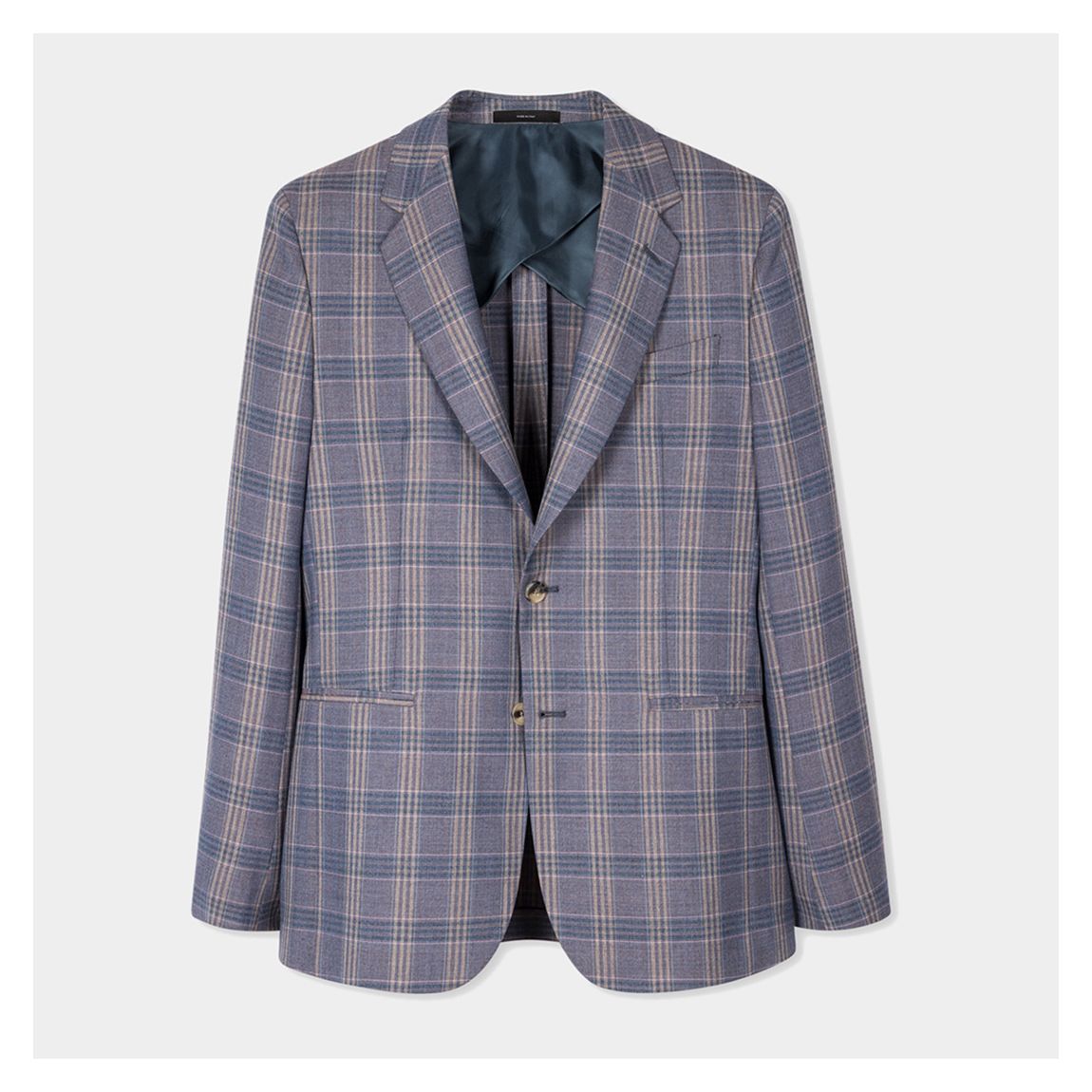 Blue Check Wool Blazer main product photo