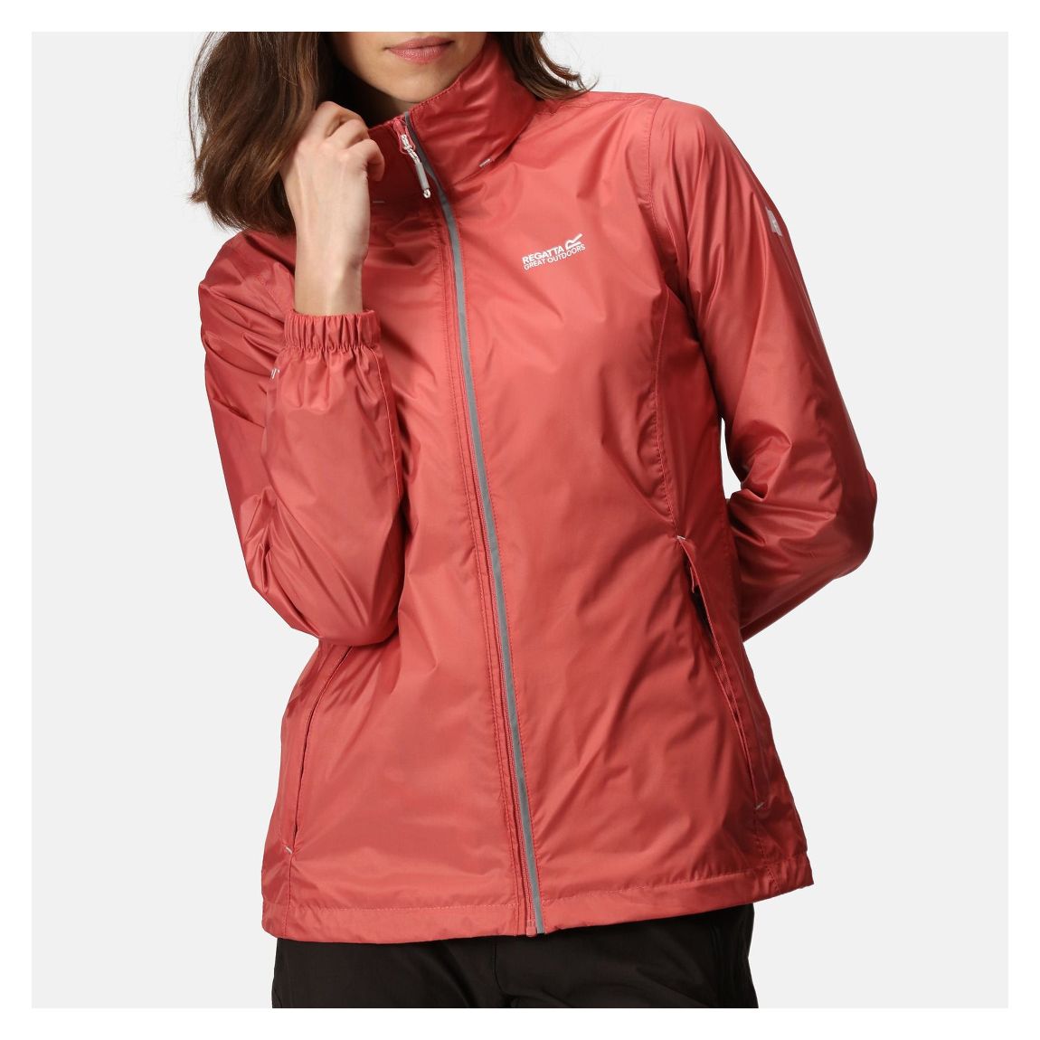 Red Corinne Waterproof Jacket main product photo