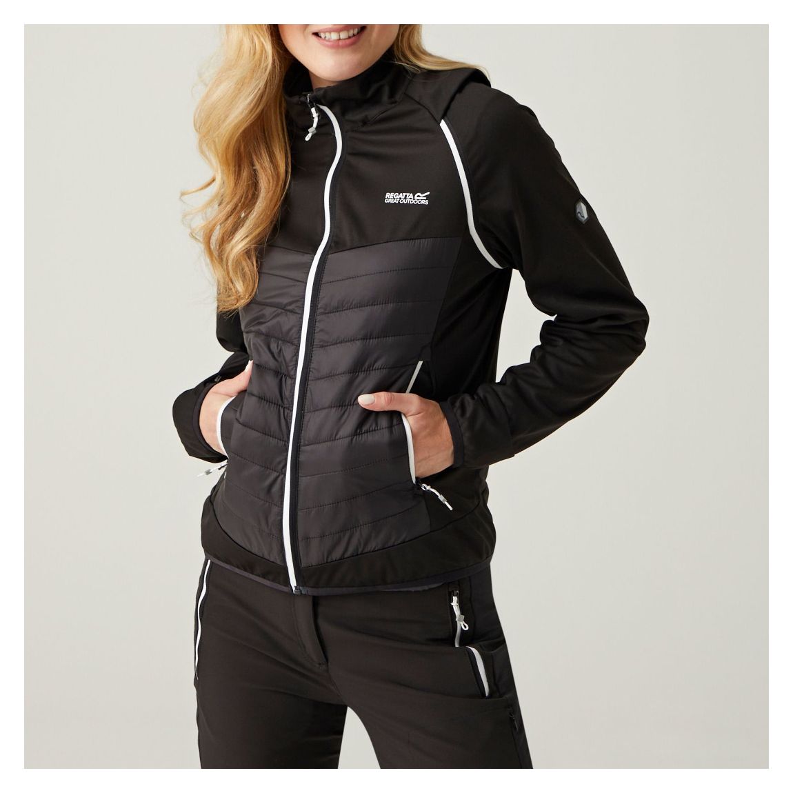 Black Steren Waterproof Jacket main product photo