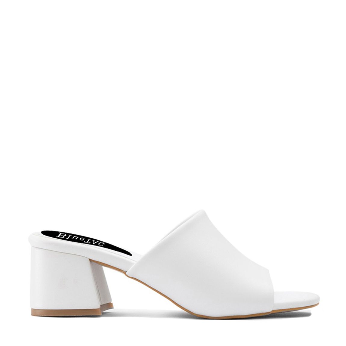 White Heeled Sandal main product photo