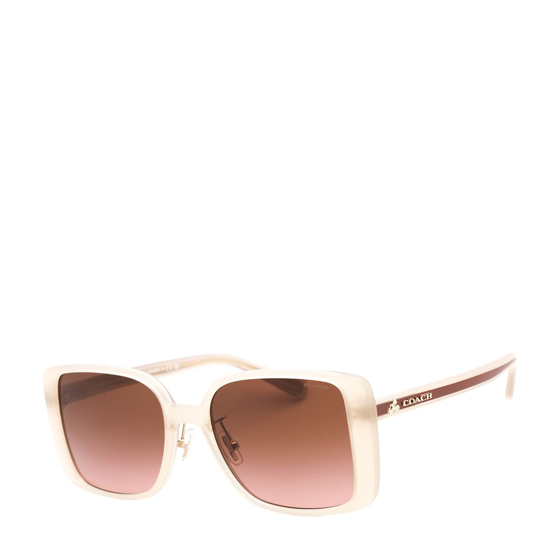 Women's Dark Tortoise Green Michael Kors Sunglasses 56mm main product photo