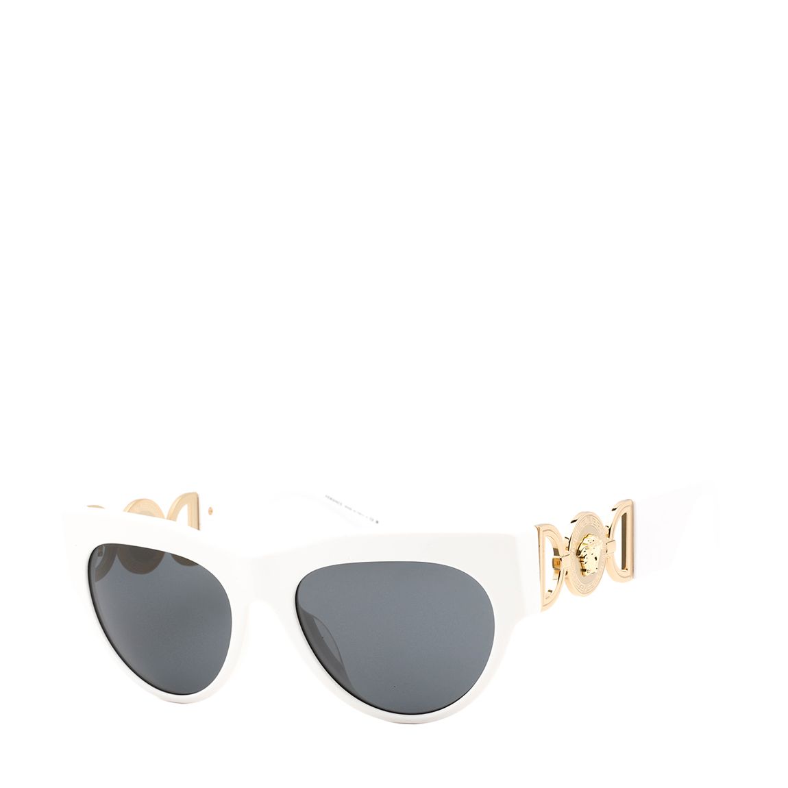 Women's White/Grey Versace Sunglasses 56mm main product photo