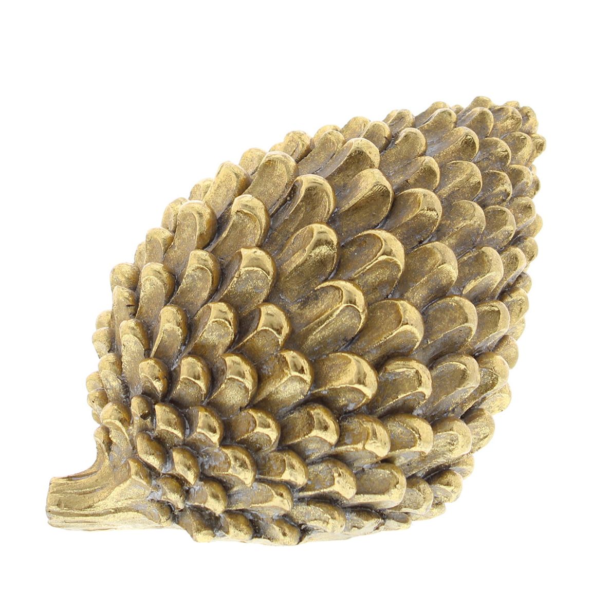 Ceramic Gold Pinecone 16cm Ornament main product photo
