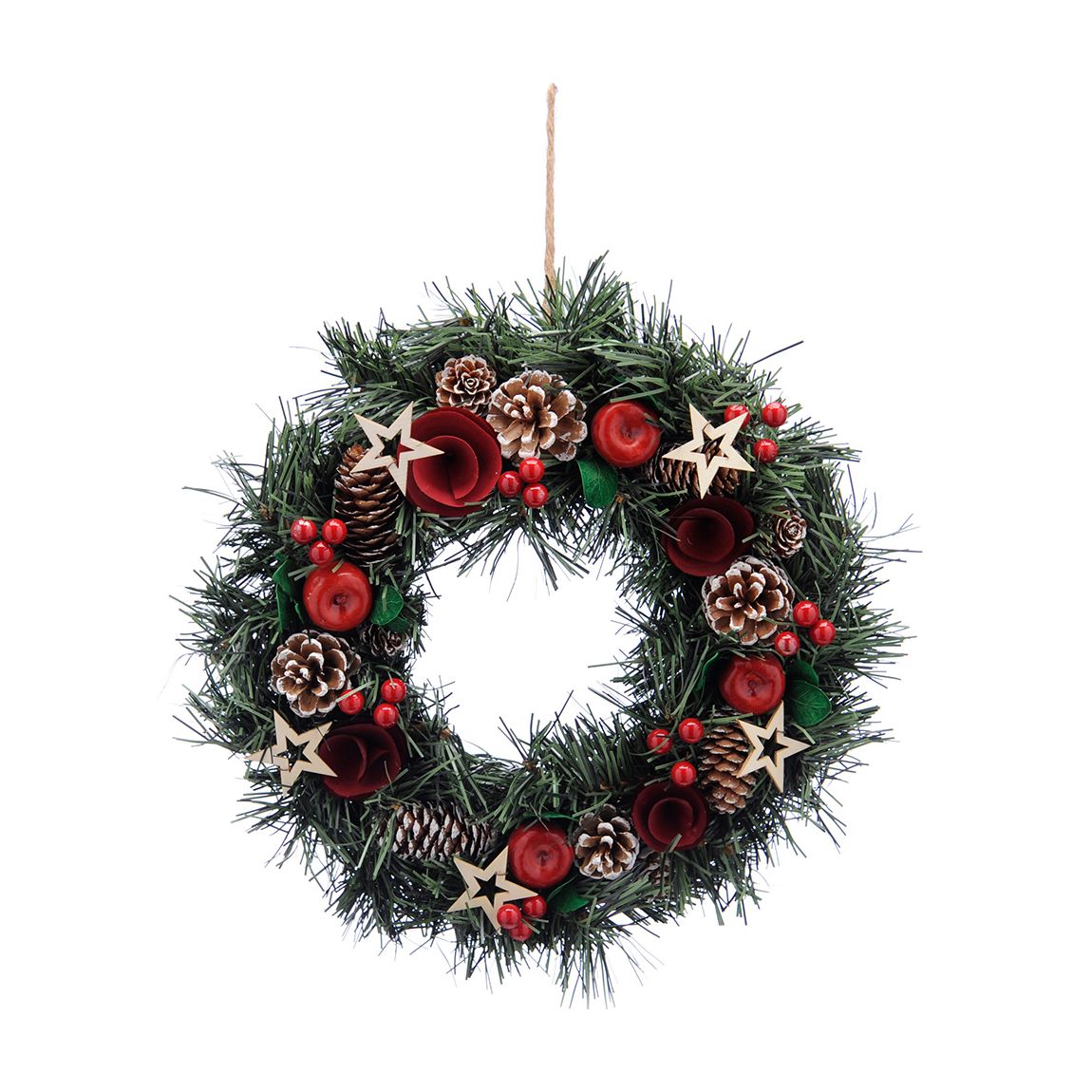 Set of 4 Gold Mini Pinecones Stems main product photo