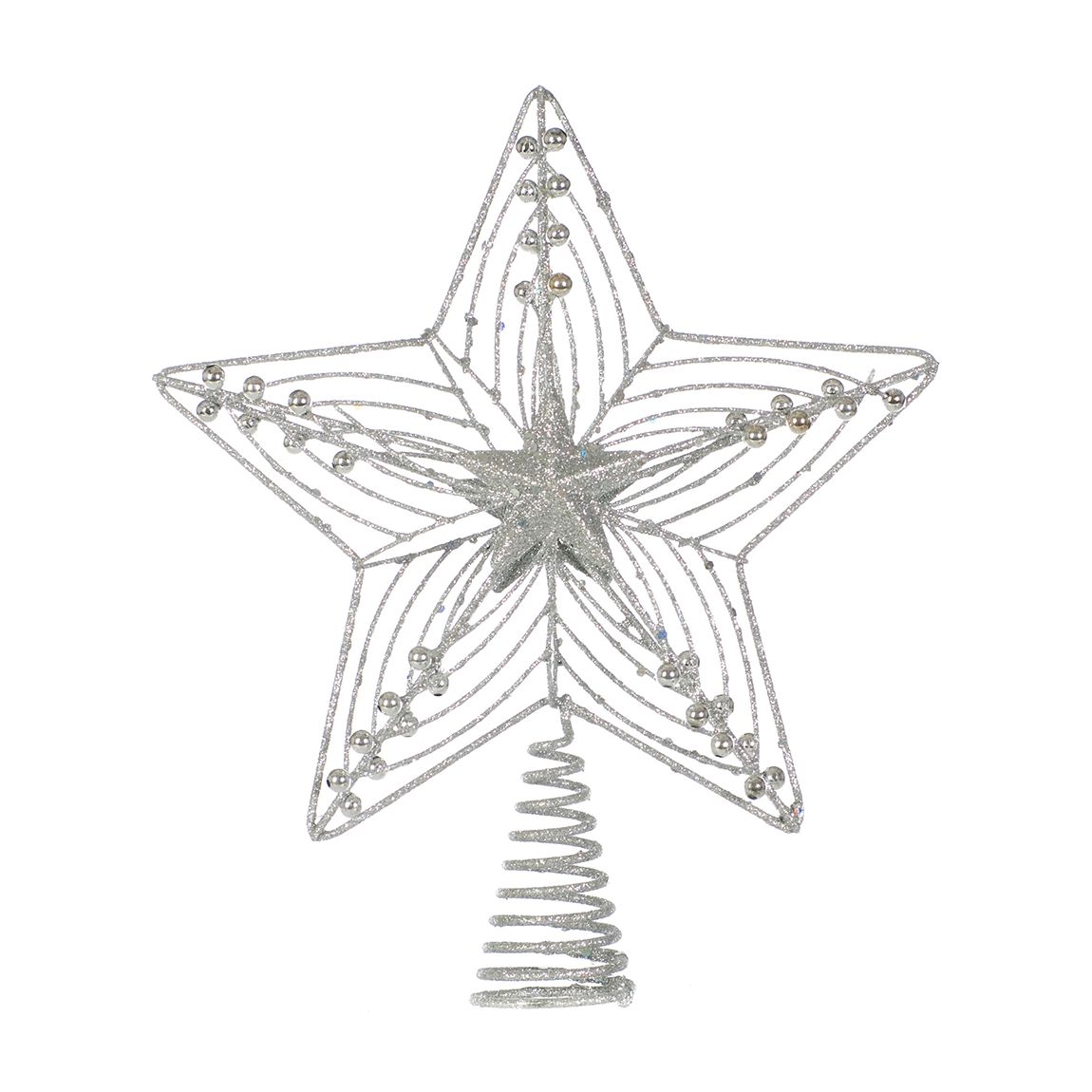 Tree Top Star, Silver 29cm main product photo