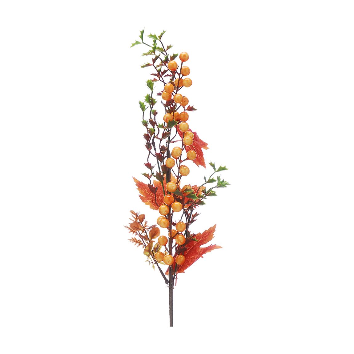 Set of 4 Orange Harvest Stem 69cm main product photo
