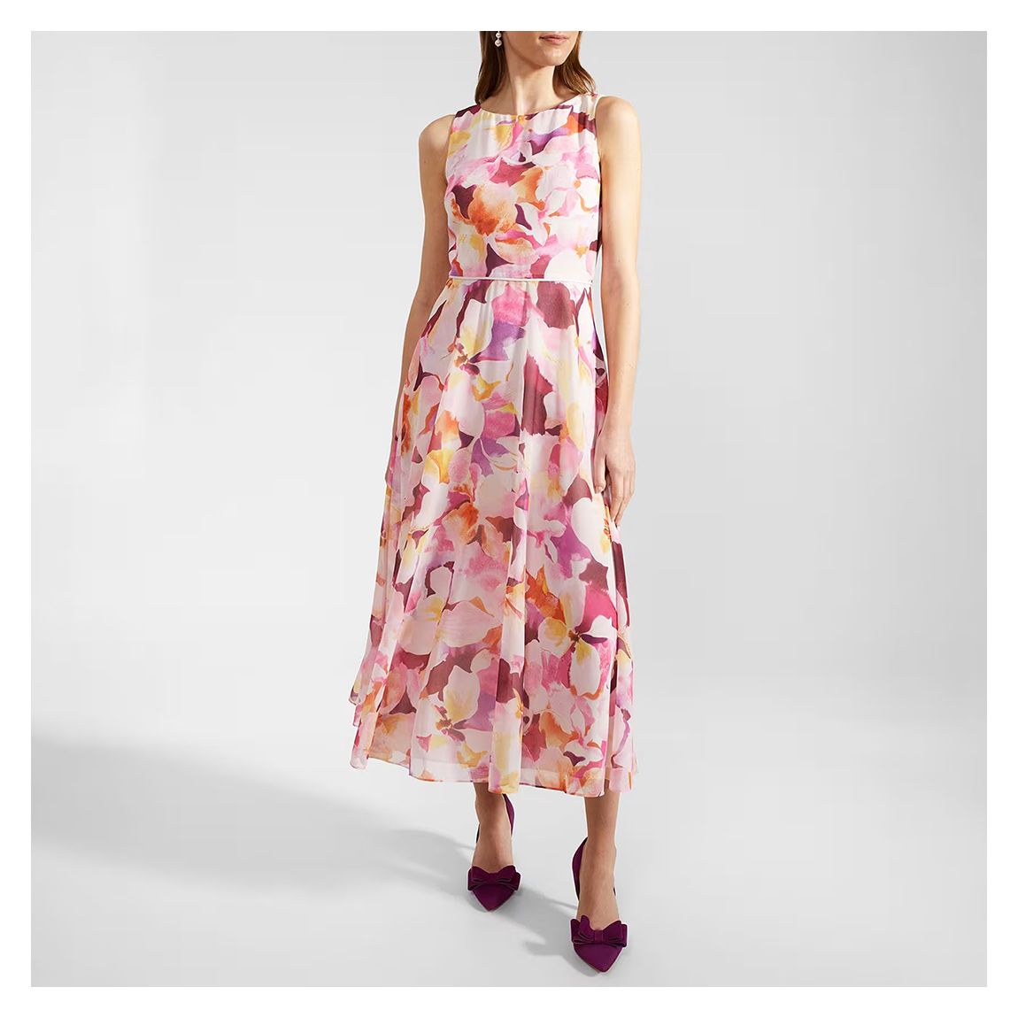 Pink Carly Midi Dress main product photo