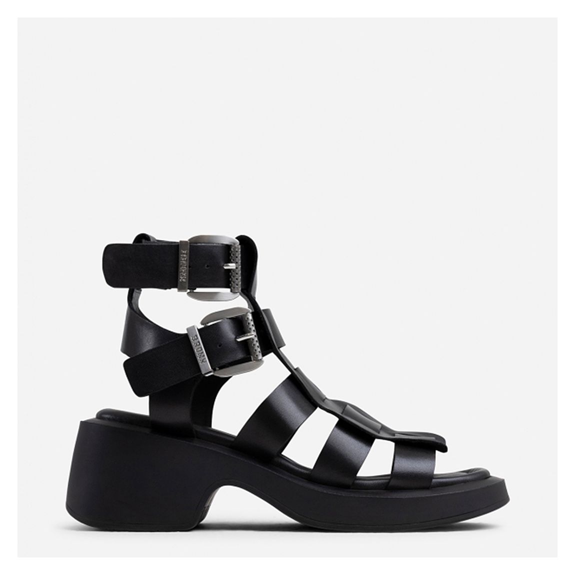 Black Vita-Sandal Heeled Sandal main product photo