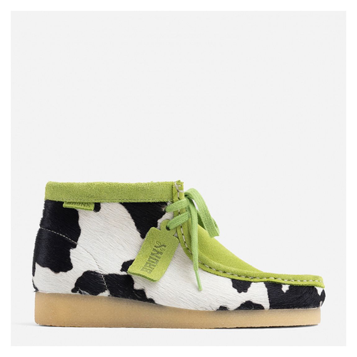 Off White/Black/Lime Wonde-Ry Ankle Boot main product photo