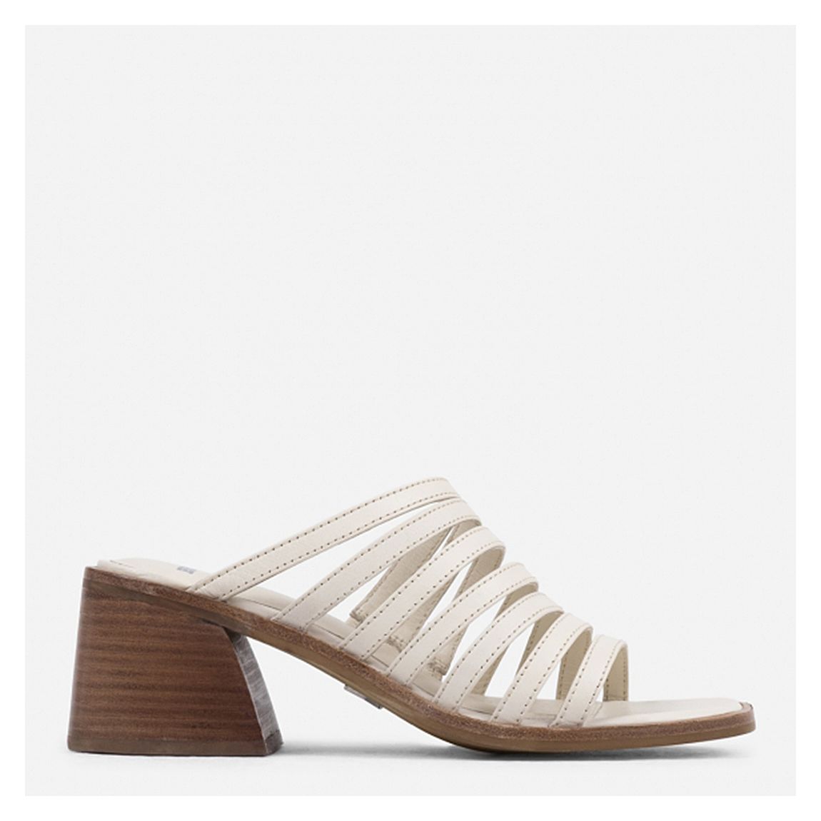 Beige New-Delia Heeled Sandal main product photo