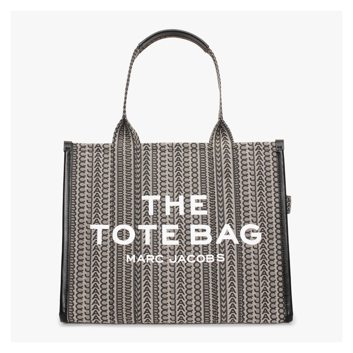 Black The Monogram The Large Tote Bag main product photo
