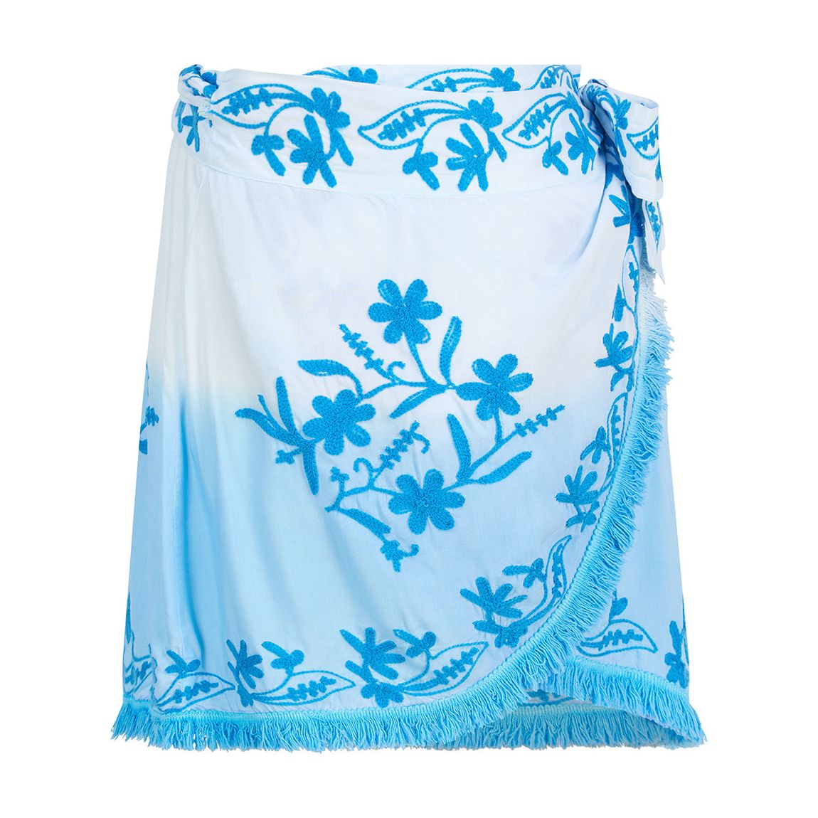 China Blue Ombre Rio Mini Skirt main product photo