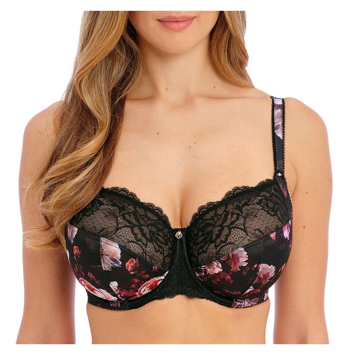 Black Pippa Uw Side Support Bra main product photo
