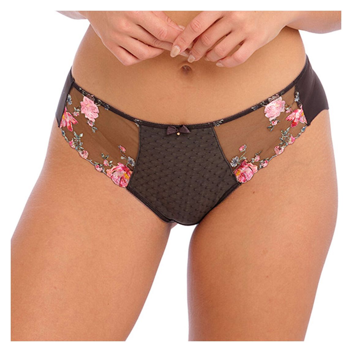 Charcoal Adrienne Brief main product photo