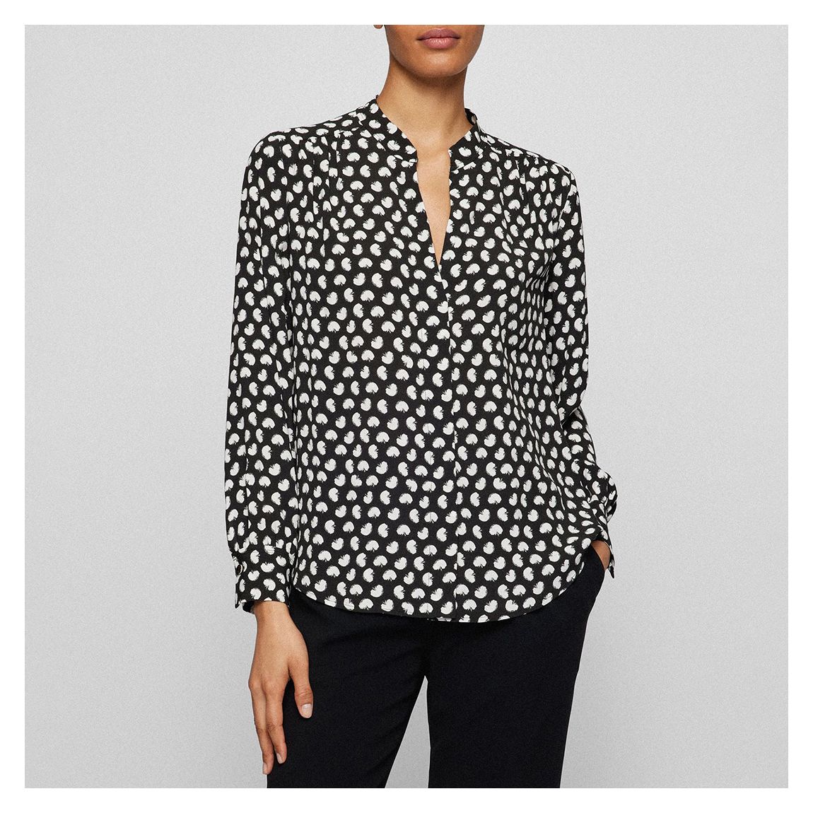 Black Banora Tailored Shirt main product photo