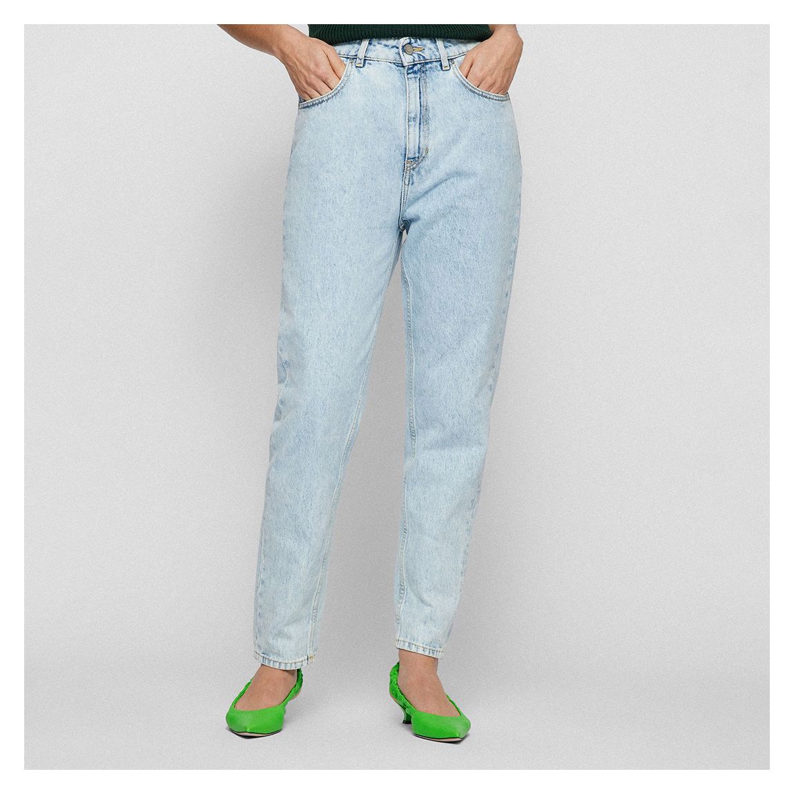 Light Blue Mom Jeans main product photo