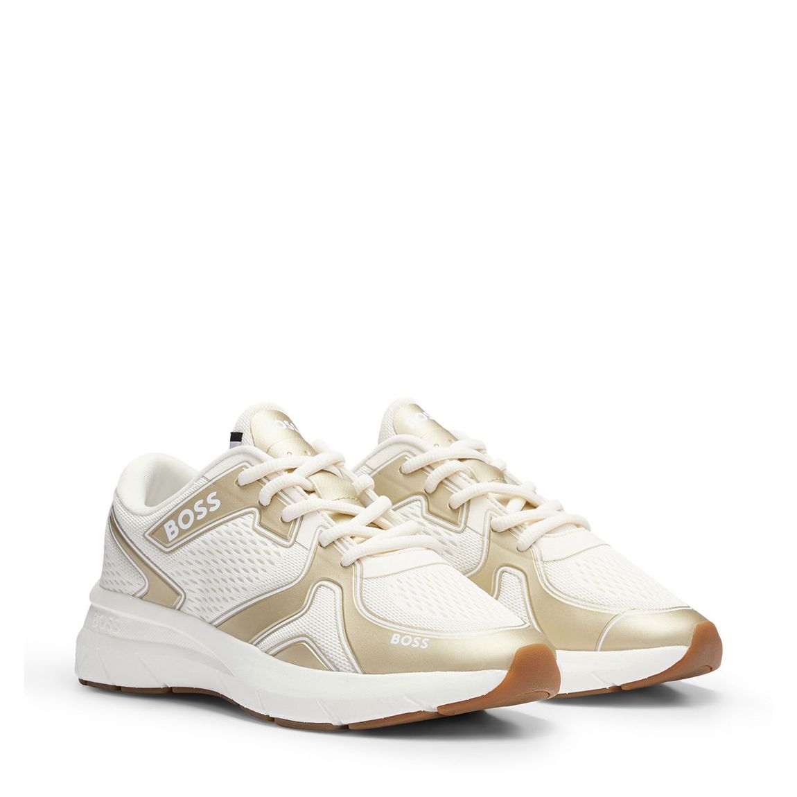 Gold Owen Runn Trainers main product photo