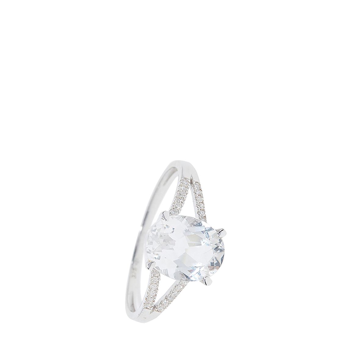 White Gold Miri Ring main product photo