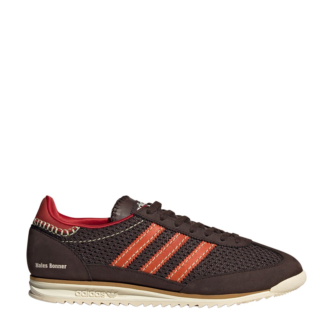Unisex Chocolate Adidas x Waled Bonner SL72 Trainers main product photo