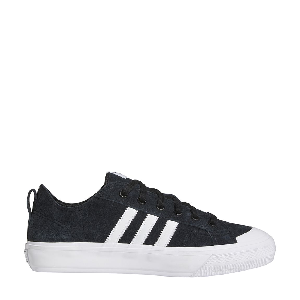 Unisex Black/White Adidas Originals Nizza Trainers main product photo